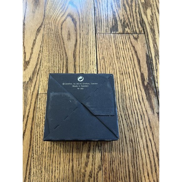 NEW Orrefors Drop Votive Martti Rytkonen. Crystal Candle Holder Tear Drop Signed - Picture 4 of 4